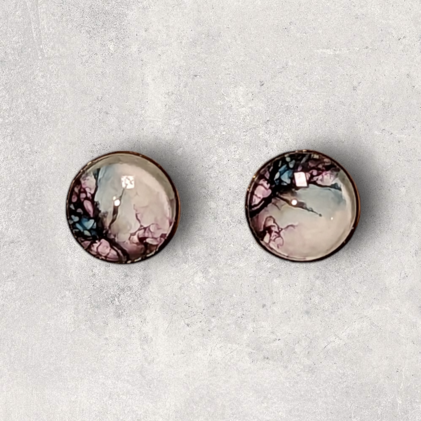 Boucles d'oreilles cabochons