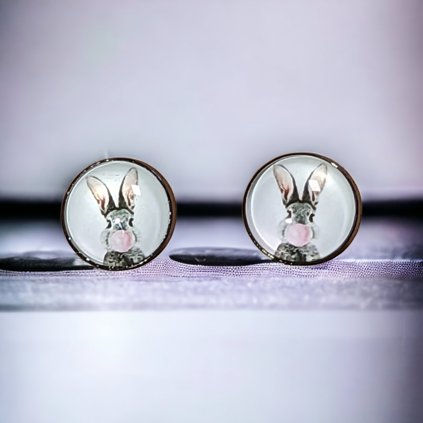 Boucles d'oreilles cabochons