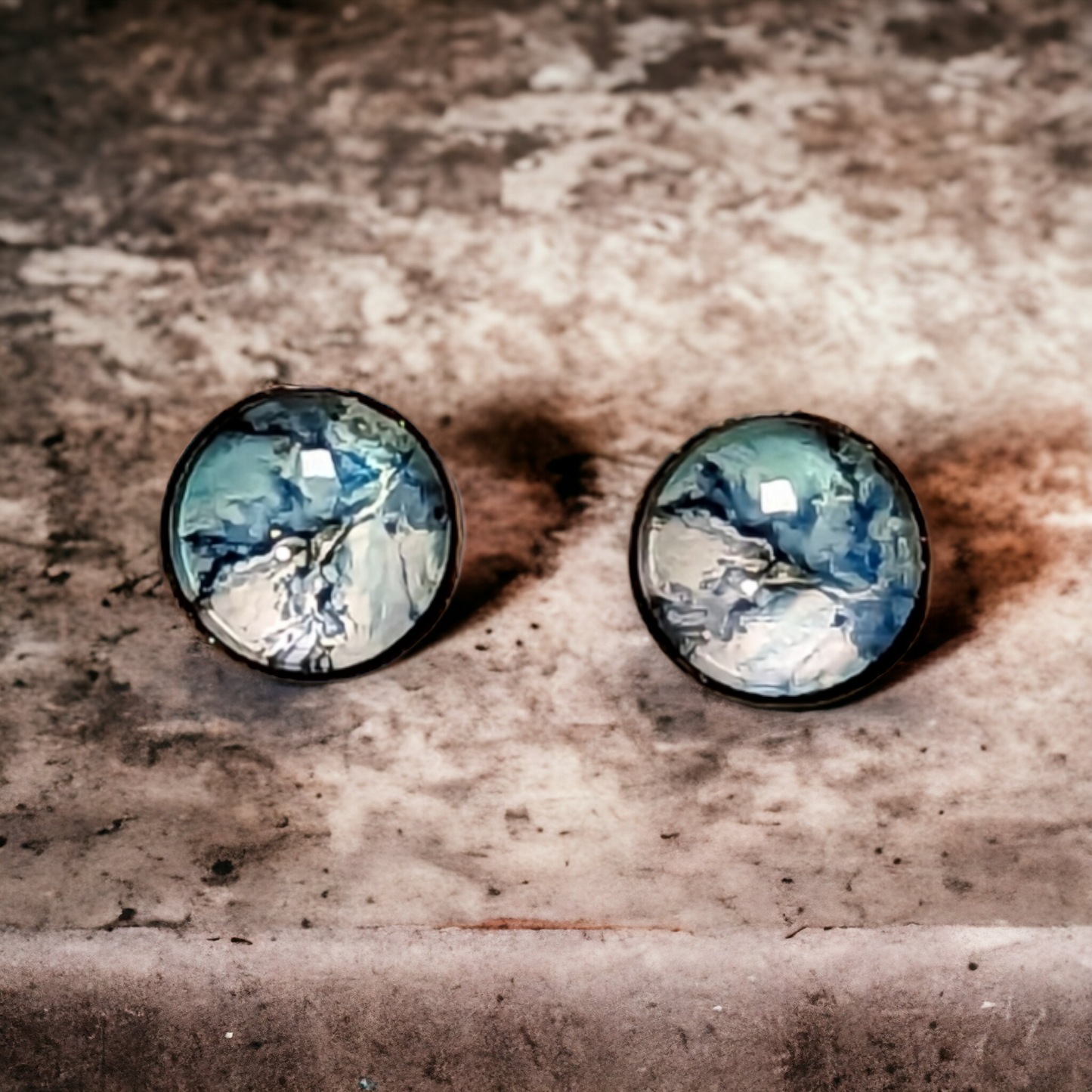 Boucles d'oreilles cabochons