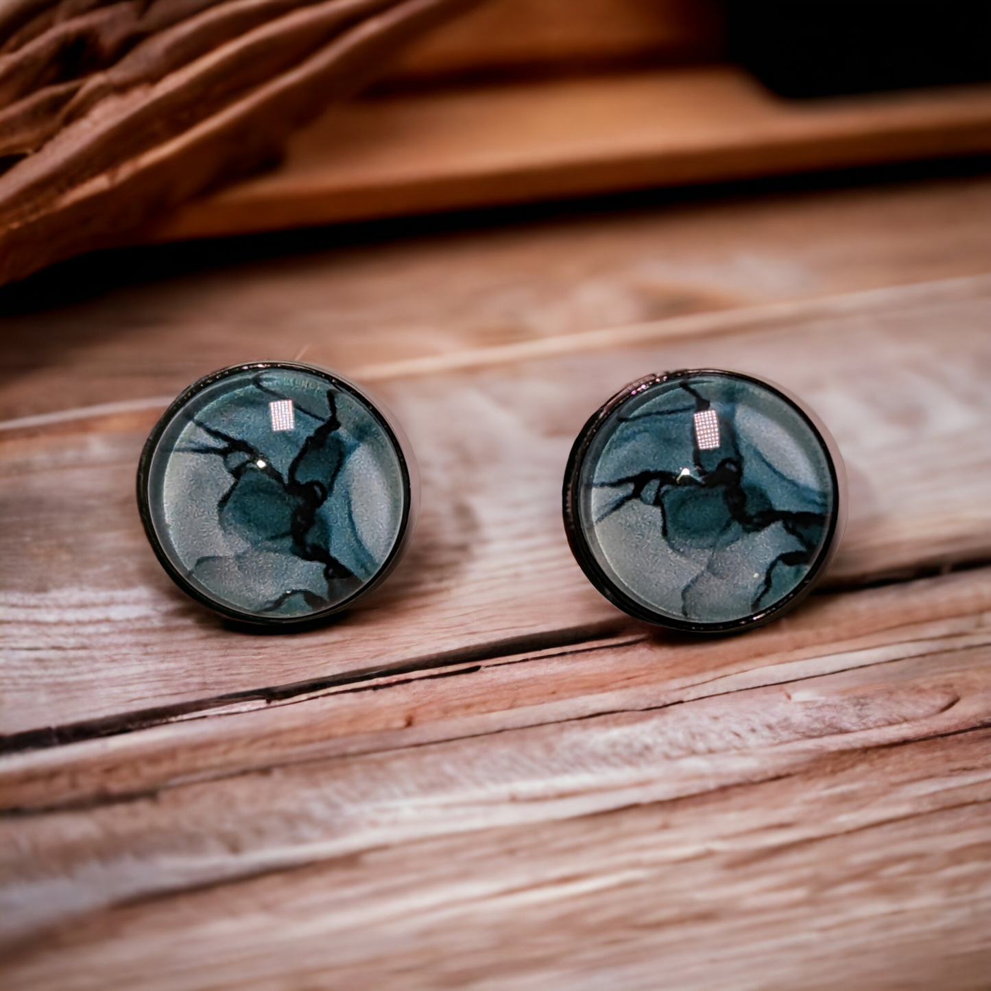 Boucles d'oreilles cabochons