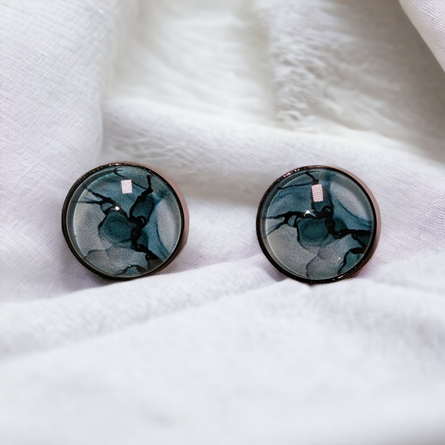 Boucles d'oreilles cabochons