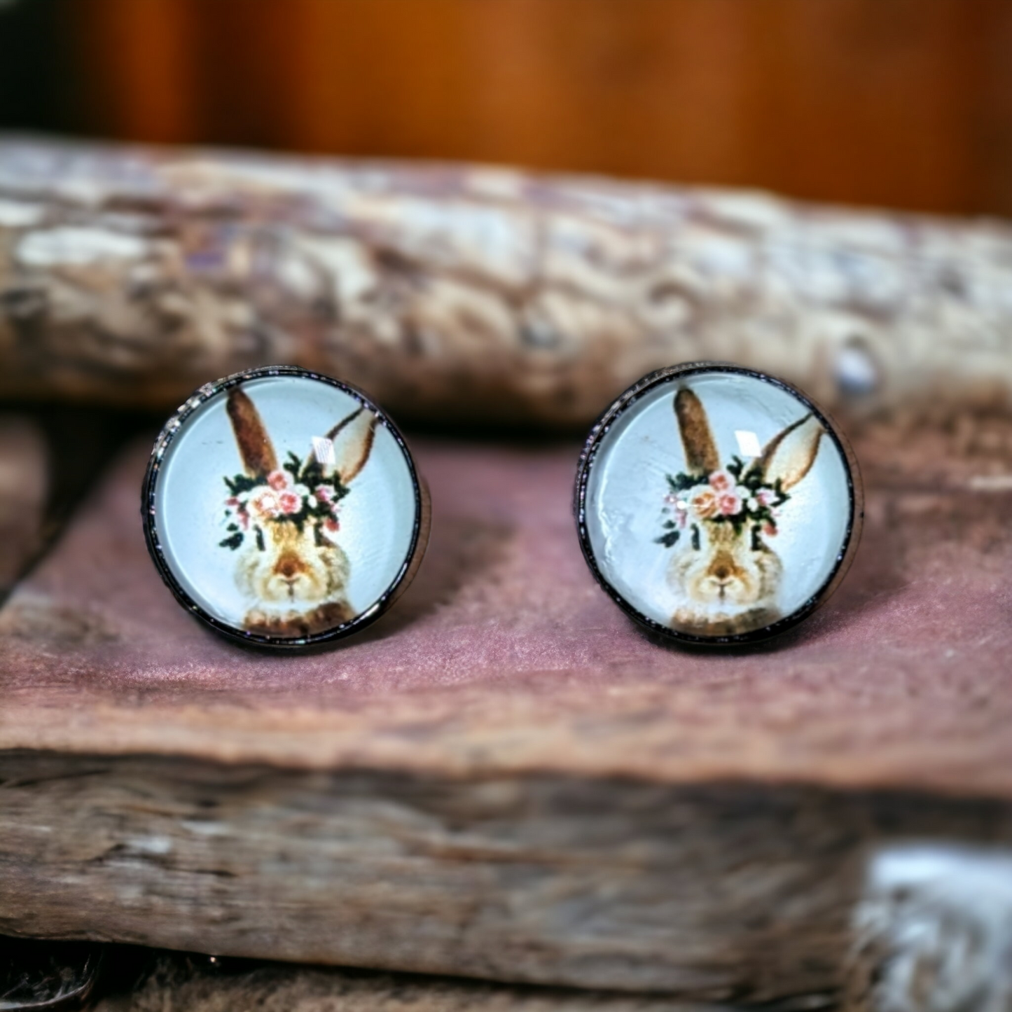 Boucles d'oreilles cabochons