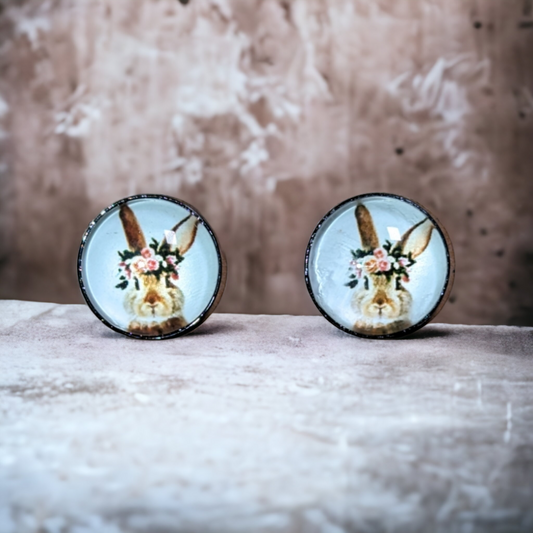 Boucles d'oreilles cabochons