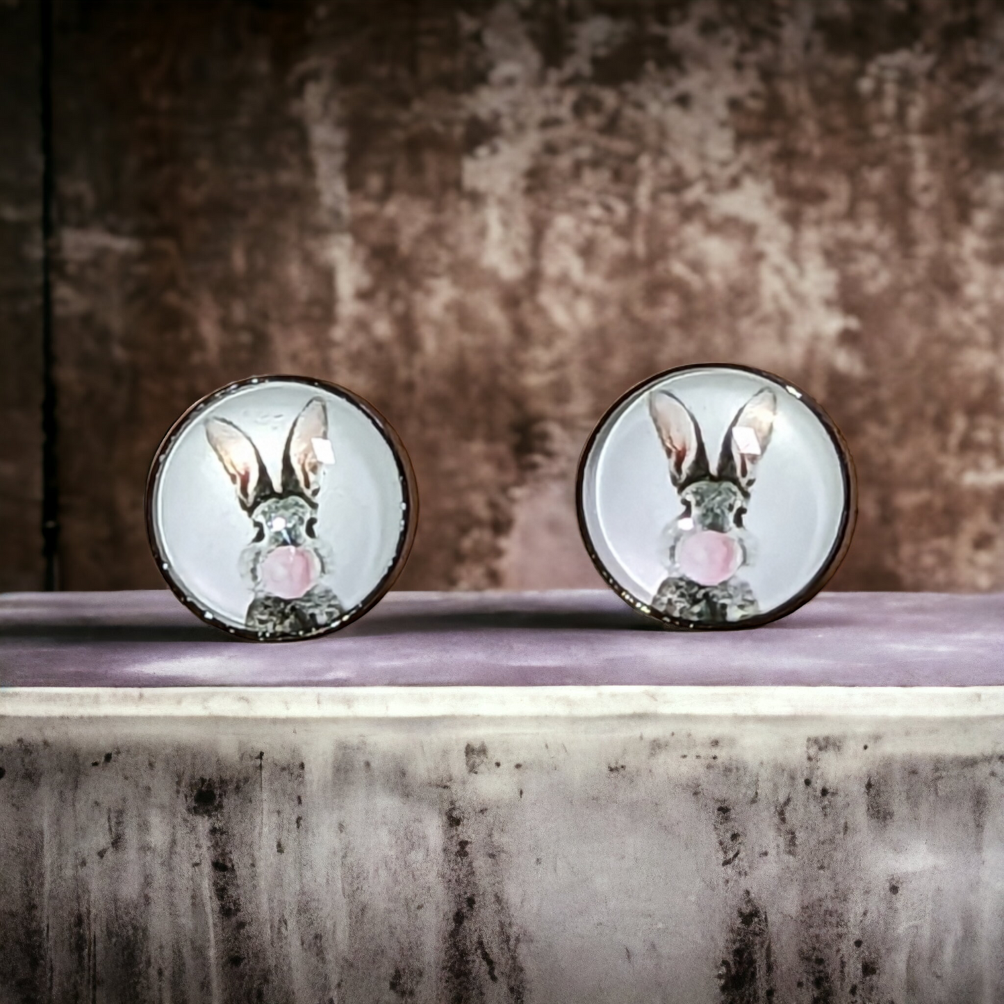 Boucles d'oreilles cabochons